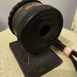 Pre 1945 Trout Made In Germany Modified Dynamic Microphone WORKING Please Read!!