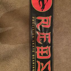 *RARE* Bones Reds Bearings Banner 50”x15”