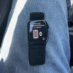 Black Apple Watch Series 7 41mm For Sale