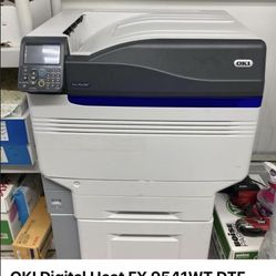 OKI Digital Heat FX 9541WT DTF Printer with Stand