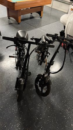 2 electric bikes one of them is 18 mp the there is 25 mp