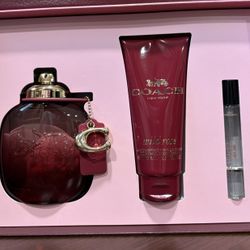 Coach Wild Rose Perfume Set