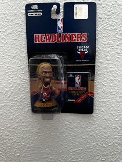 1996 NBA Headliners Dennis Rodman Blonde Hair Variant – Chicago Bulls – MOC