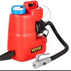 VEVOR Electric Fogger Machine 5.2GAL Backpack Sprayer 1200W Backpack Mist Blower Adjustable Particle Size 20-50m ULV Cold Fogging Machine Portable wit