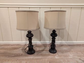 3-Way Light Lamp Set - Dark Brown (2)