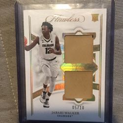 Jabari Walker Rookie Patch /10
