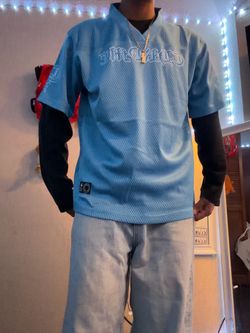 Chrome blue jersey