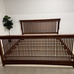 Mission Bed Frame (K)