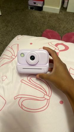 Purple camera