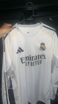 Real Madrid 25/26 Home Jersey Long Sleeve