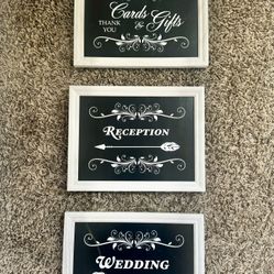Wedding Signs / Frames, Reception & Card & Gifts Frames