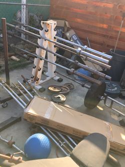 Olympic 7ft barbells 45lb