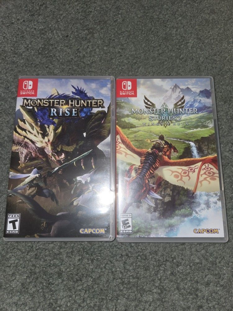 Monster Hunter Rise and Stories 2