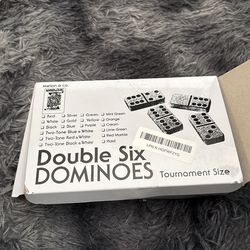Double Six Dominoes Tournament Size