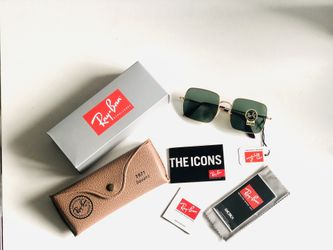 Ray ban Gold frame sunglasses original