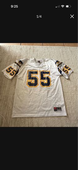 Very rare authentic vintage junior away San Diego chargers jersey sz Large in adult,  Super clean, not jordan, Kobe, Tomlinson, breese, rivers, Herber