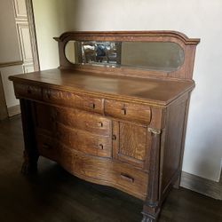 Antique Oak Piece 