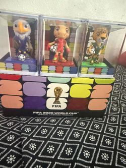 FIFA World Cup 2026 Official Mascot Figure Set (3) - New