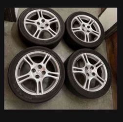 4 — 205/45r16 4x100 4x3.94 Stock Mazda Miata NB Nissan Versa Sentra Miata Scion Xa Xb Ia Echo Civic Corolla Wheels Rims Tires !!!!!!!
