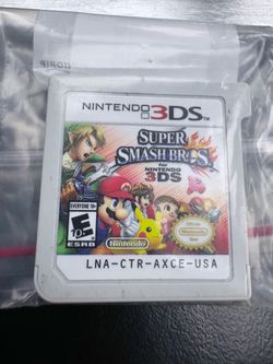 NINTENDO 3DS: Super Smash Bros