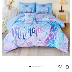 Little Mermaid Bedding & Framed Poster