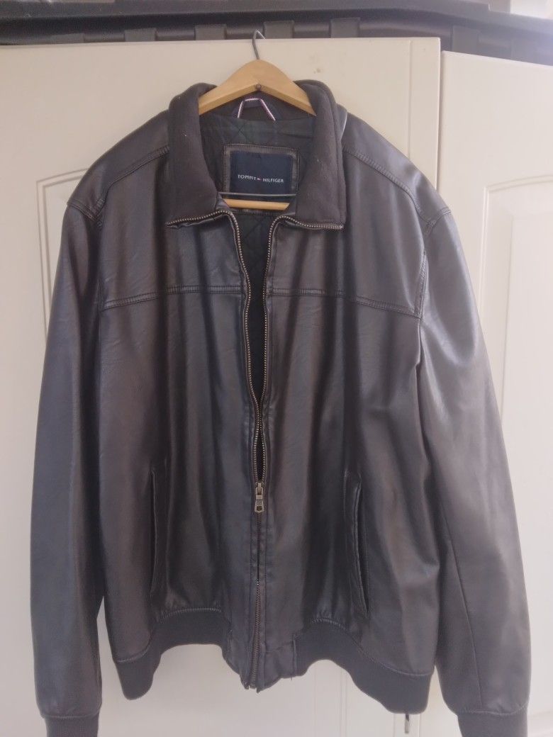 Tommy Hilfiger Leather Jacket 