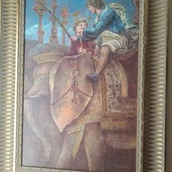 Signed Painting By Ventien Keep Indoors At All Time No Scratches Nothing Unusual. Take Offers