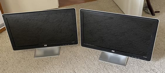 HP Monitor 19”   Two Counts