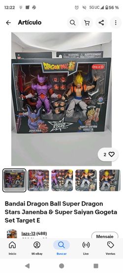 Dragón Ball stars series Janenba,súper Saiyan,Gogeta