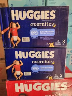 Huggies 3 $20 each box. PRICE IS FIRM