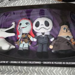Disney 100 Nightmare Before Christmas Plush Collector Set 30th Anniversary NEW