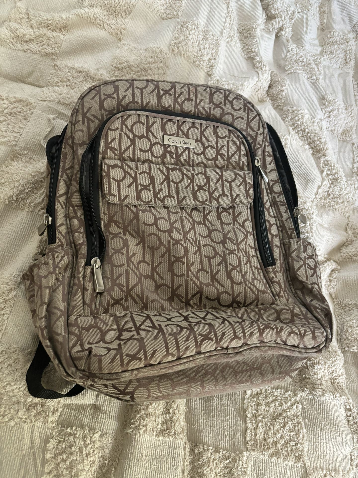 Calvin Klein Brown/Beige backpack