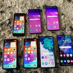 Unlocked  Samsung Galaxy Phones and iPhones