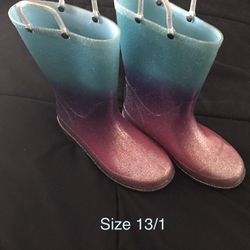 Little Girl Rain Boots