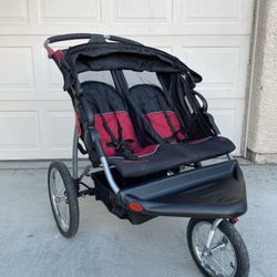 Double Jogger Used Baby Trend Jogging Stroller How To Close