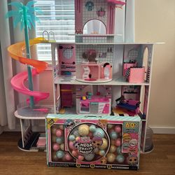 LOL Doll Playhouse & LOL Mega Ball Magic 