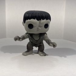 Funko Pop! vinyl figure of The Hulk in black and white