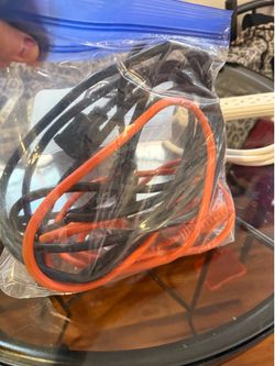 2 Extension cords, 3 Prong 12 and 16 feet with additinal 6 prong outlet / all for 10.00