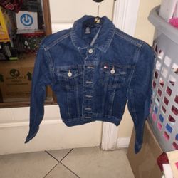 Girls Tommy Jean Jacket 