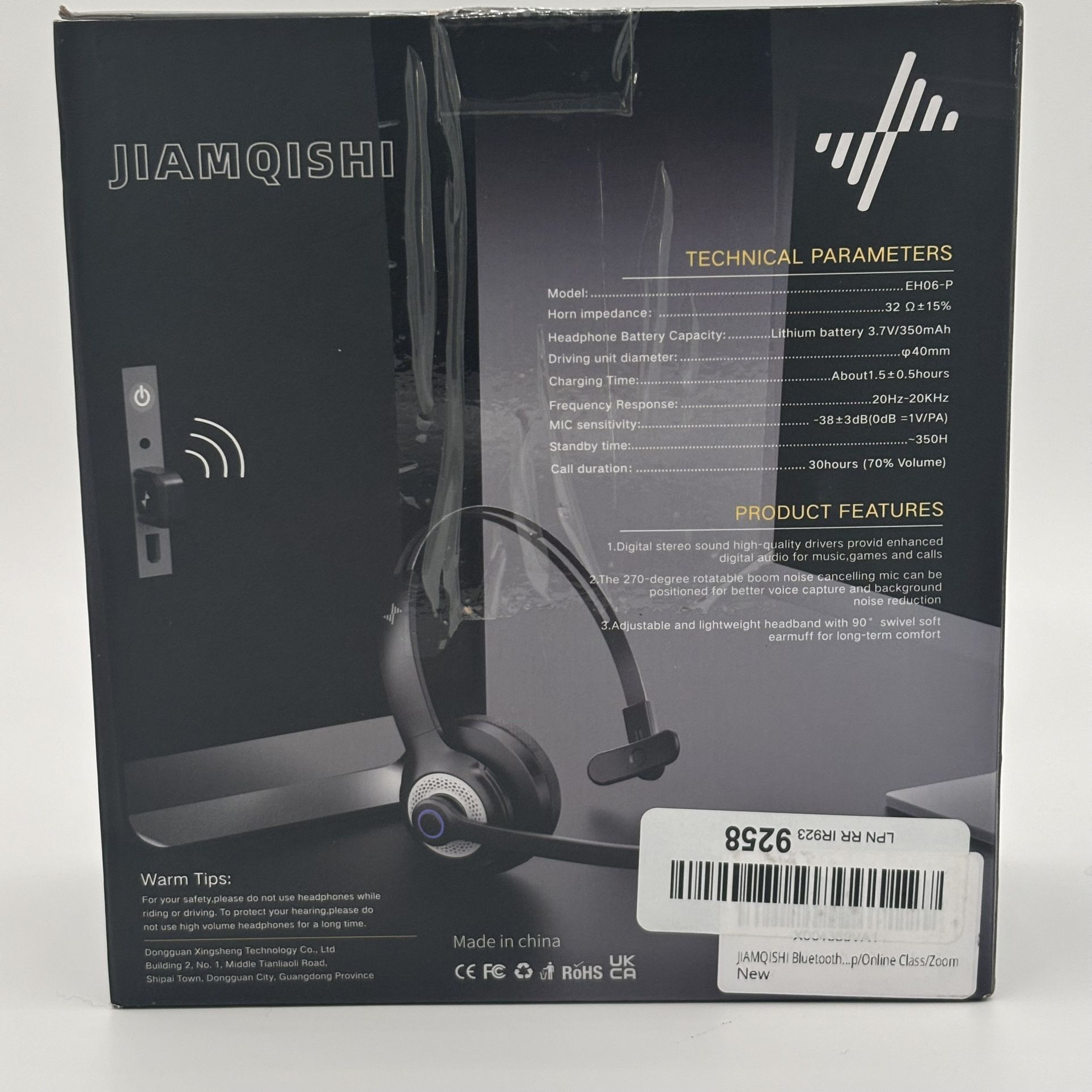 Jiamqishi Wireless Headset