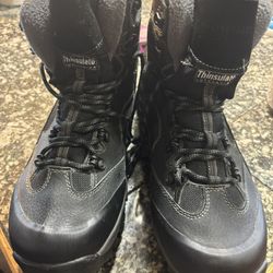 Winter Snow Boots Black Size12.5-13