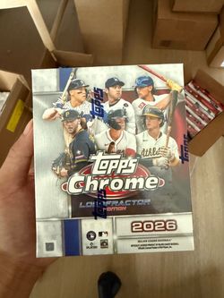 Topps Chrome Baseball Logofractor Box