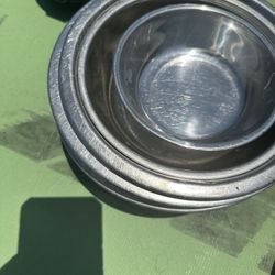 Dog Or Cat Water And Food Bowls 