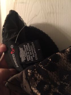 Blk- nude cocktail dress