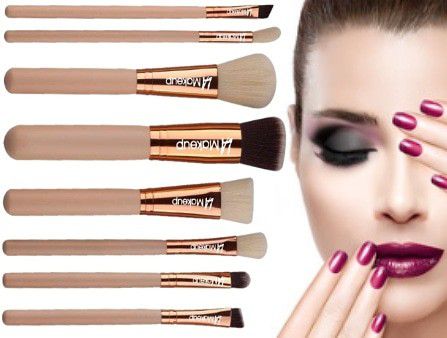 8pcs professional makeup brushes from LA Makeup