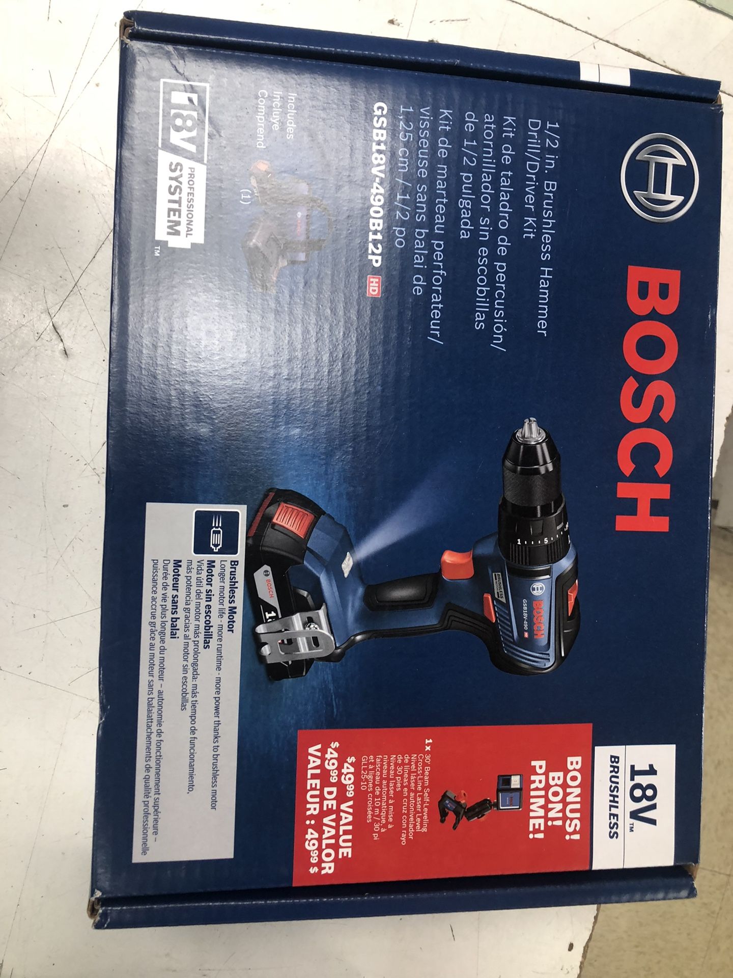 Bosch Hammer Drill/Driver Kit
