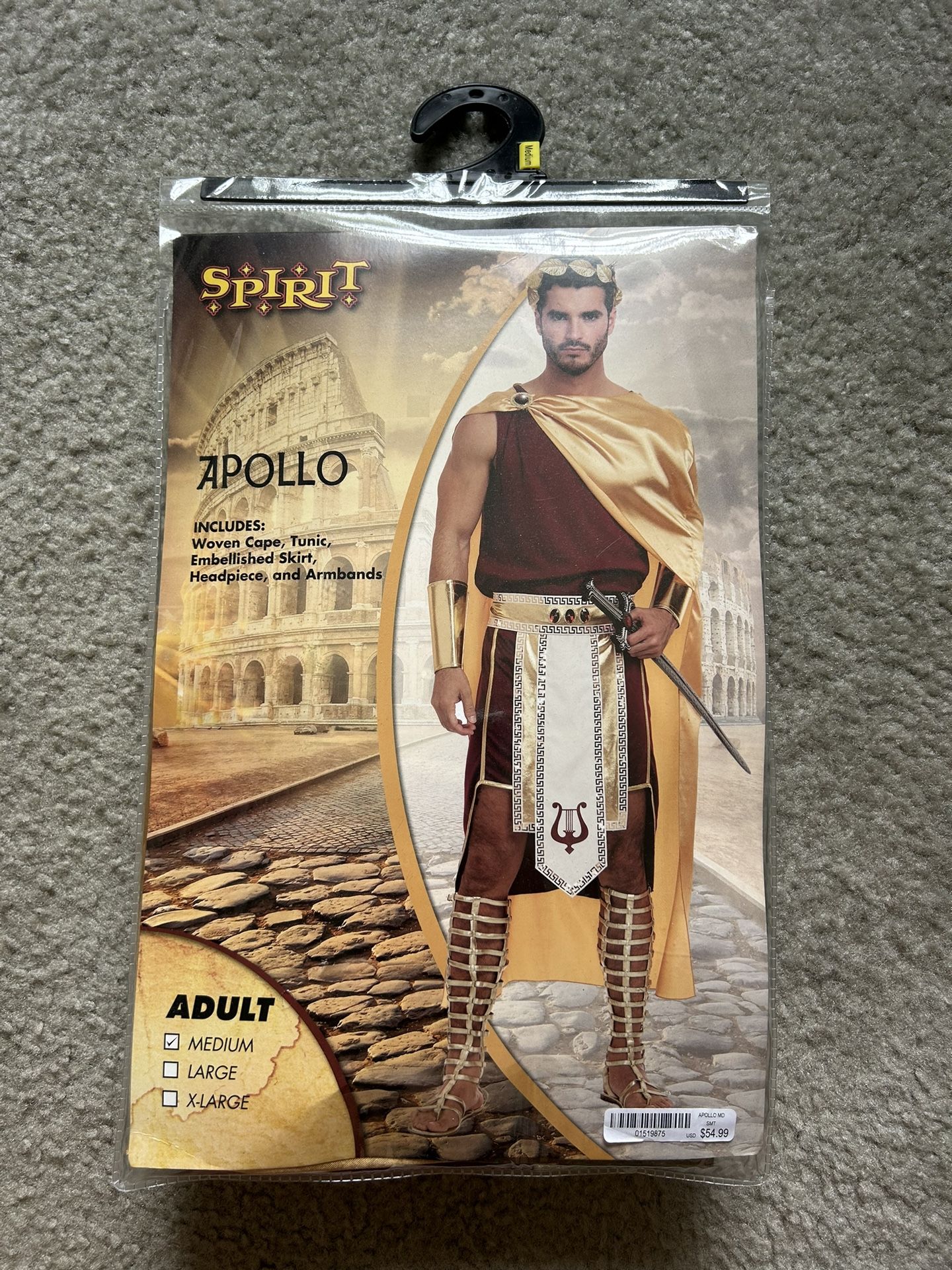 Apollo Halloween Costume