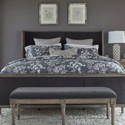 Bed Frame And Two Nights Stands 