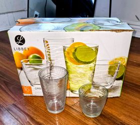 16 - Piece Glassware Set