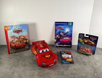 Disney Pixar Cars Bundle – Books, Plush, Diecast & Cards